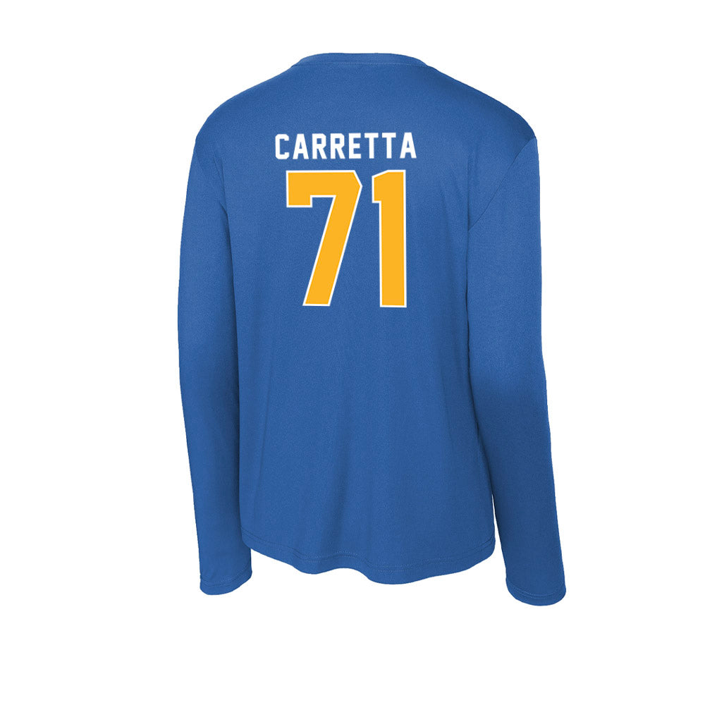 Pittsburgh - NCAA Football : Ryan Carretta - Activewear Long Sleeve T-Shirt