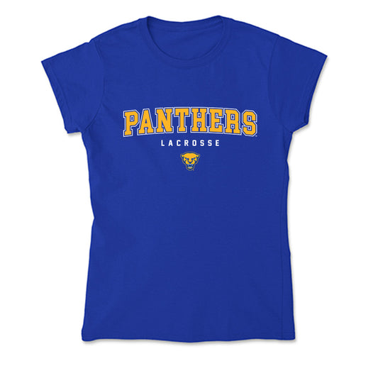 Pittsburgh - NCAA Women's Lacrosse : Catie Borger - Soft Style Women’s T-Shirt-0