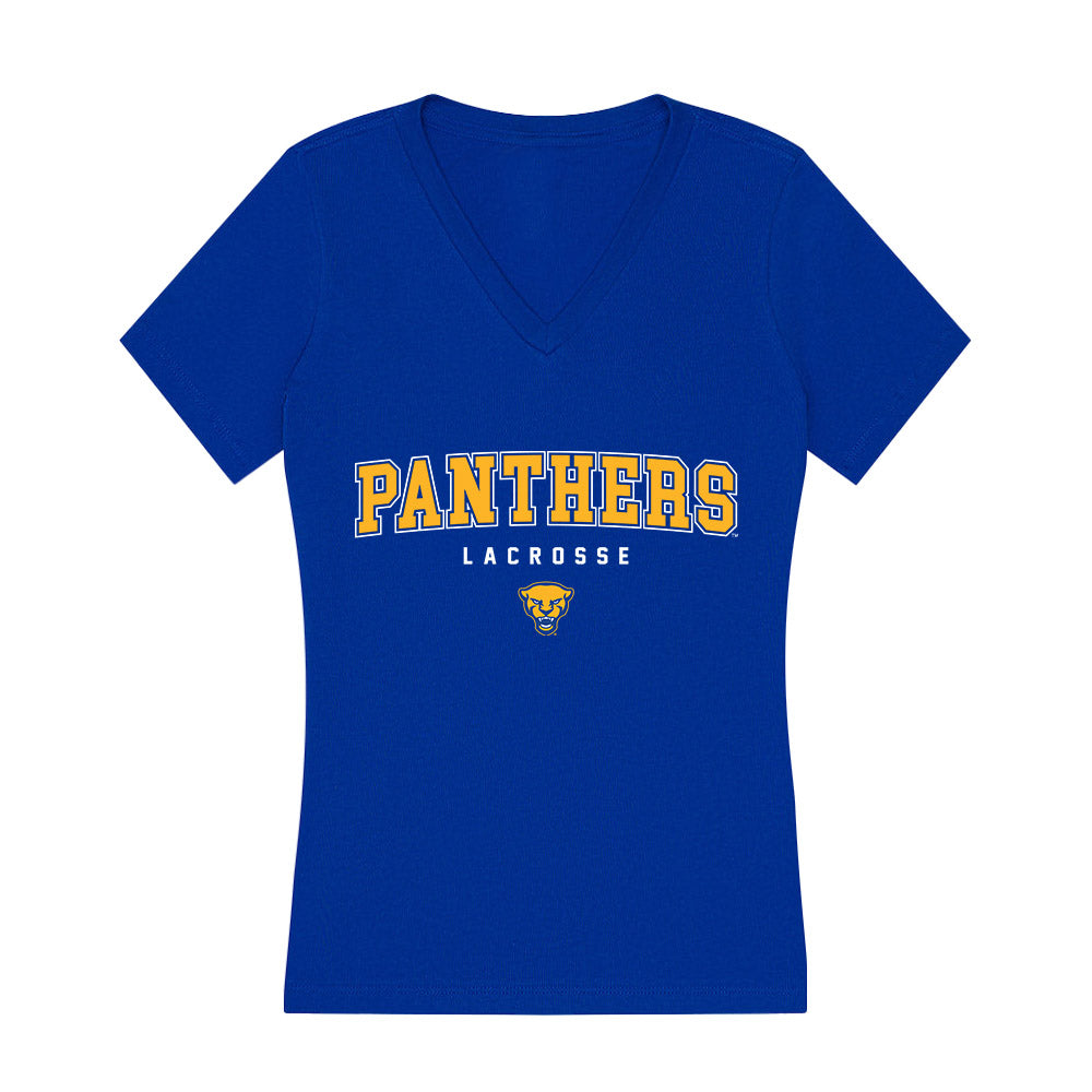 Pittsburgh - NCAA Women's Lacrosse : Shaye Gluckman - Women's V-Neck T-Shirt-0