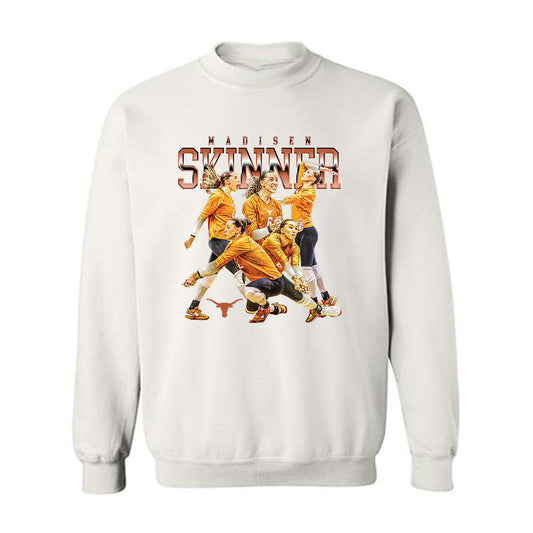 Texas - NCAA Women's Volleyball : Madisen Skinner - Crewneck Sweatshirt-0