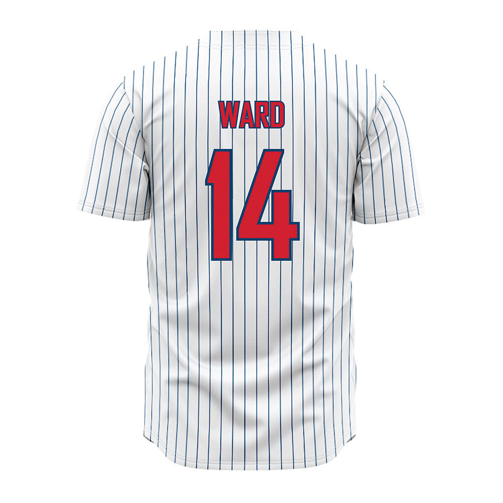 Radford - NCAA Baseball : James Ward - Pinstripe Jersey-1