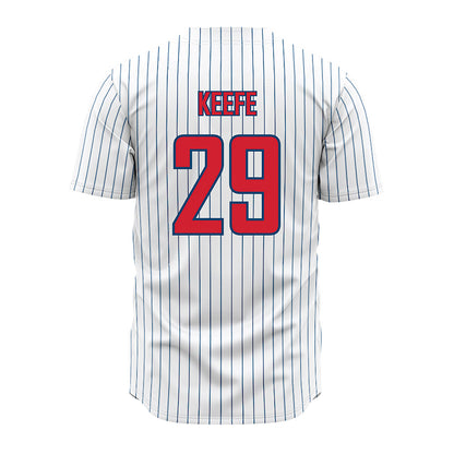 Radford - NCAA Baseball : Ben Keefe - Pinstripe Jersey-1