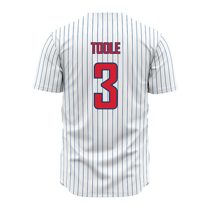 Radford - NCAA Baseball : Noah Toole - Pinstripe Jersey