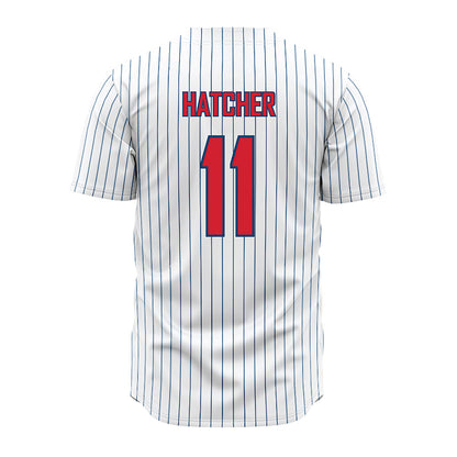 Radford - NCAA Baseball : Mason Hatcher - Pinstripe Jersey