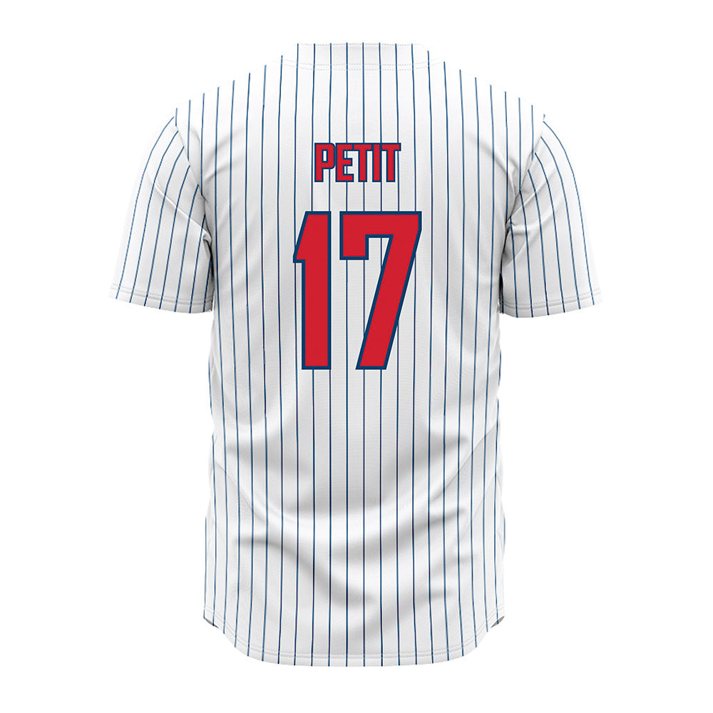 Radford - NCAA Baseball : Nick Petit - Pinstripe Jersey