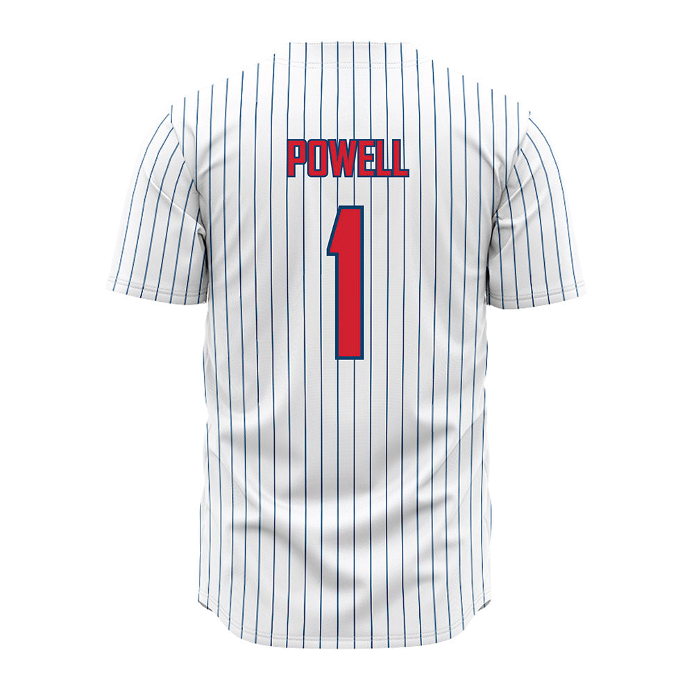 Radford - NCAA Baseball : Brady Powell - Pinstripe Jersey-1