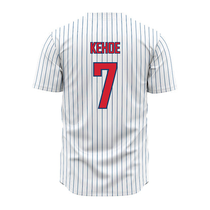 Radford - NCAA Baseball : Tyler Kehoe - Pinstripe Jersey-1