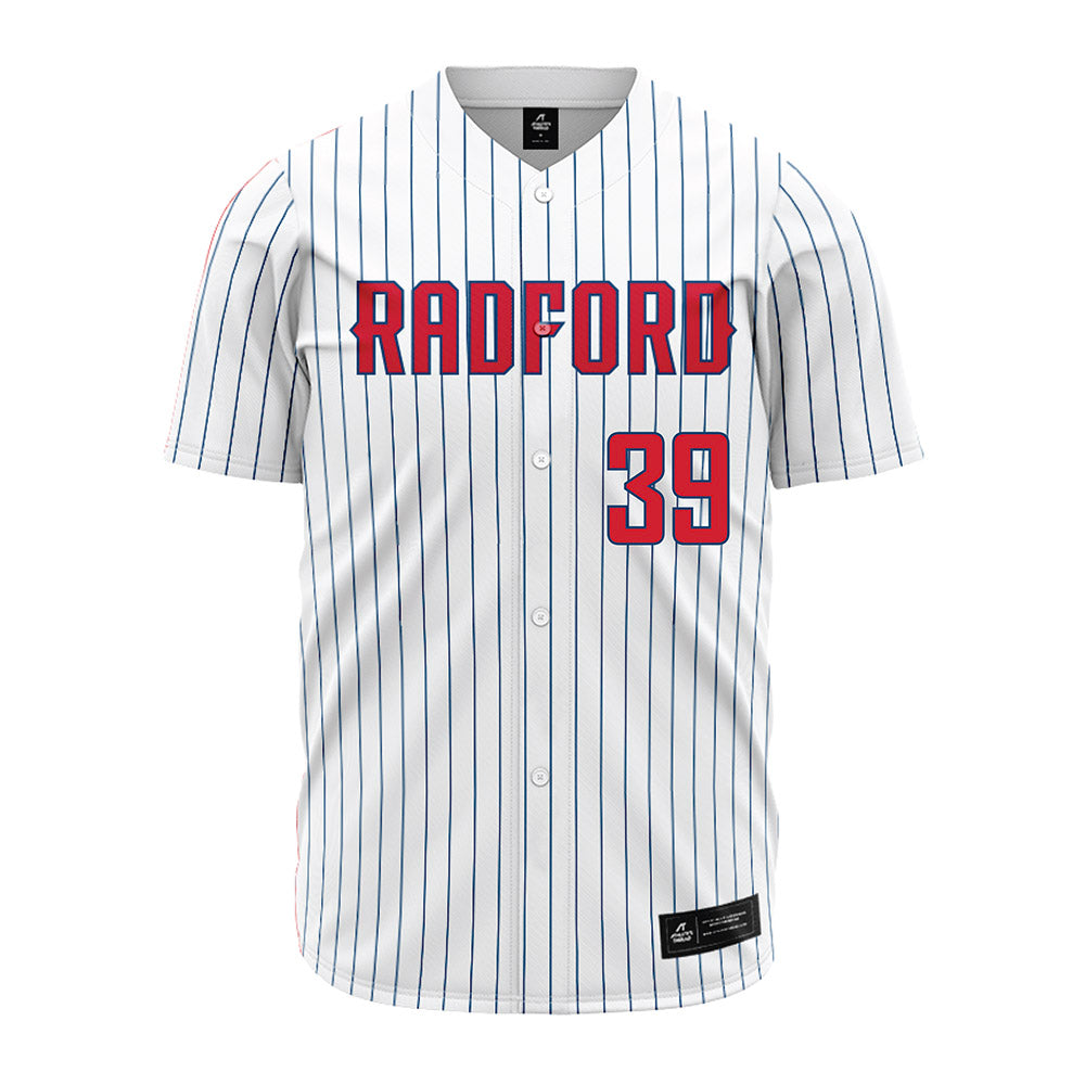 Radford - NCAA Baseball : Matthew Lefevers - Pinstripe Jersey