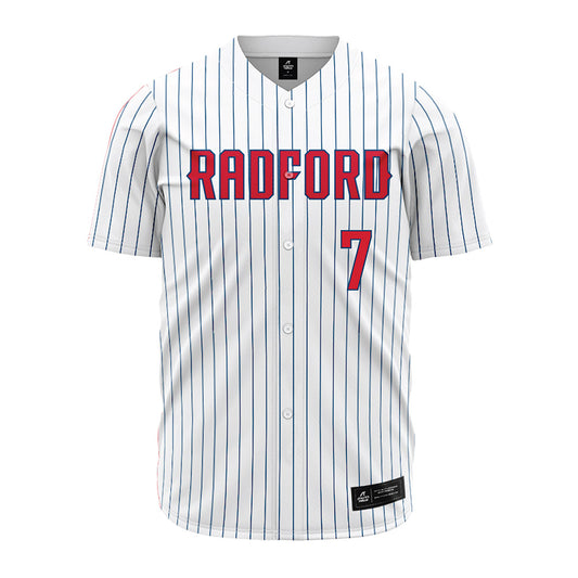 Radford - NCAA Baseball : Tyler Kehoe - Pinstripe Jersey-0