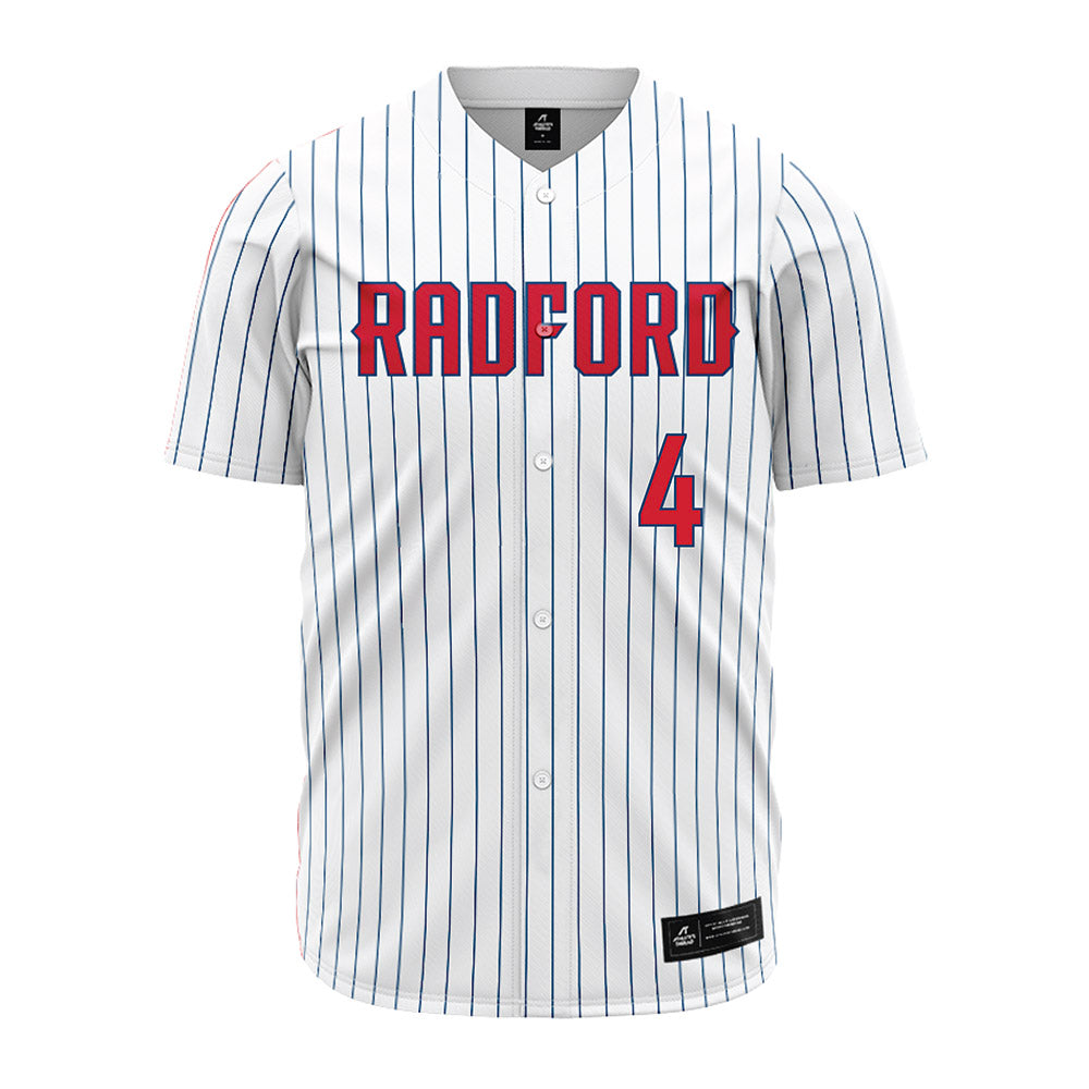 Radford - NCAA Baseball : Cody Bradt - Pinstripe Jersey
