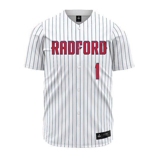 Radford - NCAA Baseball : Brady Powell - Pinstripe Jersey-0