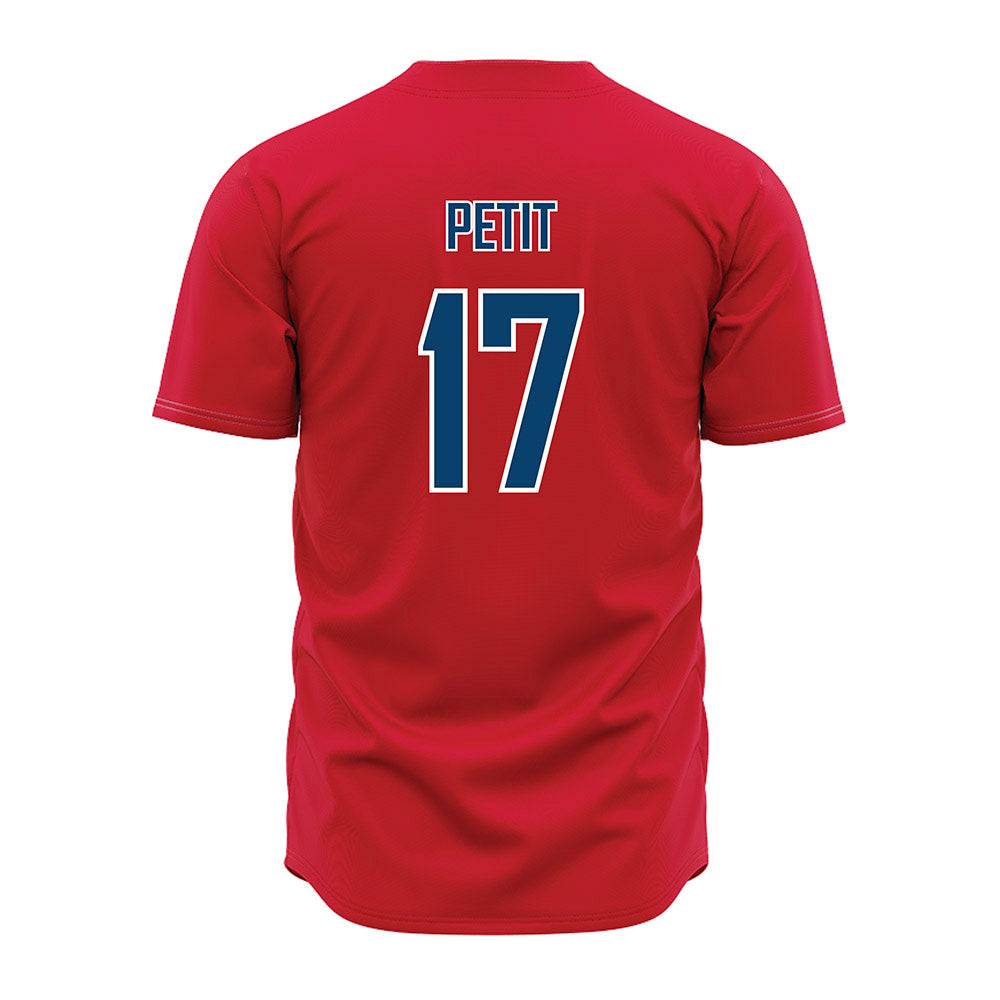 Radford - NCAA Baseball : Nick Petit - Red Jersey