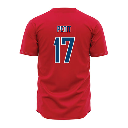 Radford - NCAA Baseball : Nick Petit - Red Jersey