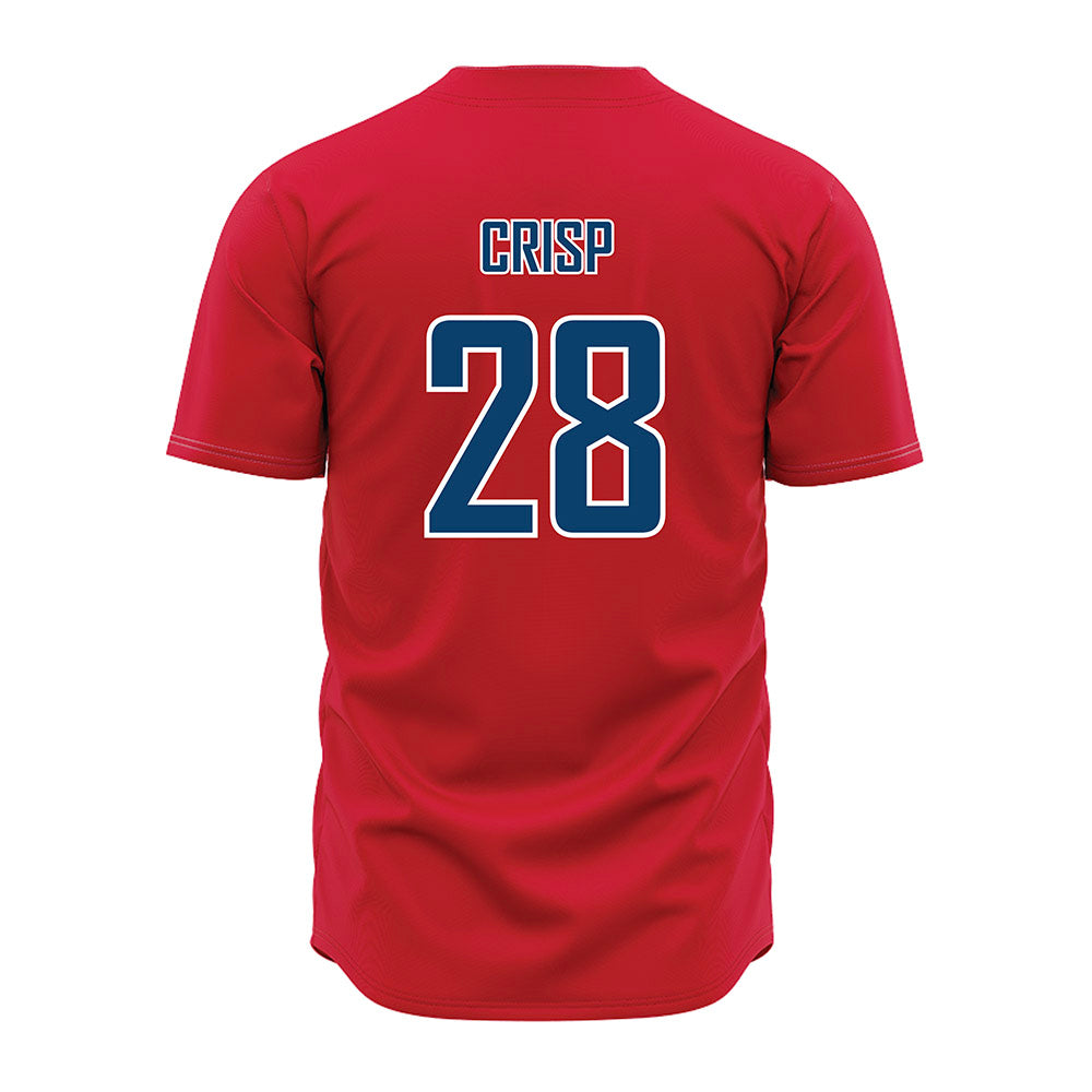Radford - NCAA Baseball : Kyle Crisp - Red Jersey-1
