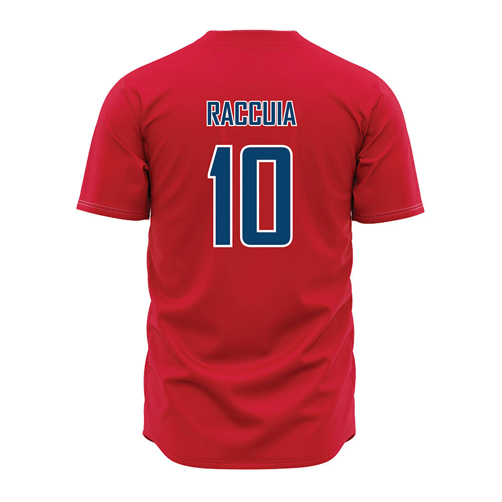 Radford - NCAA Baseball : Joseph Raccuia - Red Jersey-1