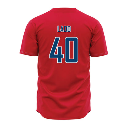 Radford - NCAA Baseball : Raymond Ladd - Red Jersey