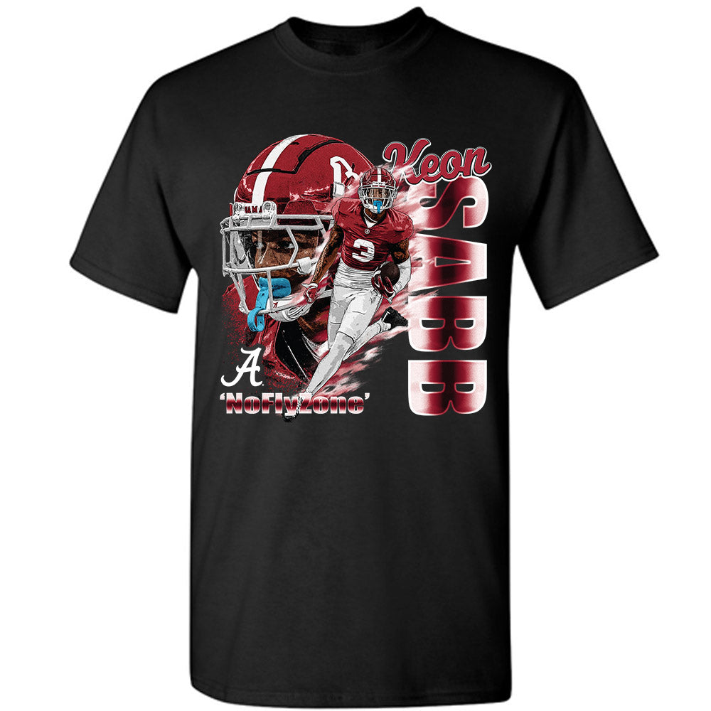 Alabama - NCAA Football : Keon Sabb - Player Collage T-Shirt-0