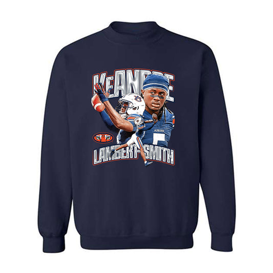 Auburn - NCAA Football : KeAndre Lambert-Smith - Player Collage Crewneck Sweatshirt