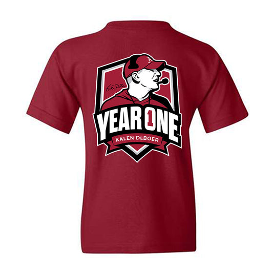 Alabama - NCAA Football : Kalen DeBoer - Youth T-Shirt