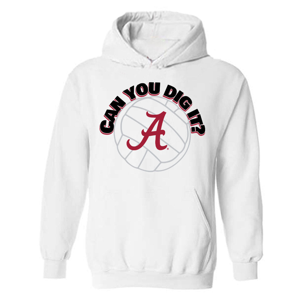 Alabama - Women's Volleyball Alumni : Brittany Thomas - Statement Shirt Hooded Sweatshirt