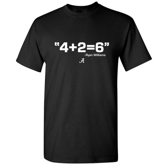 Alabama - NCAA Football : Ryan Williams - 4+2 - T-Shirt
