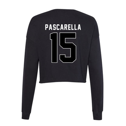Utah - NCAA Men's Lacrosse : Marco Pascarella - Women's Cropped Crew Fleece-1