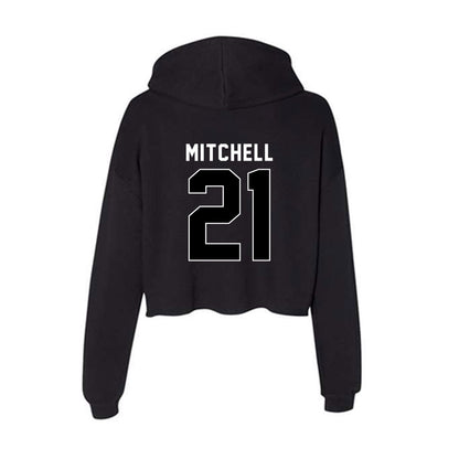 Utah - NCAA Football : Michael Mitchell - Women's Crop Fleece Hoodie-1