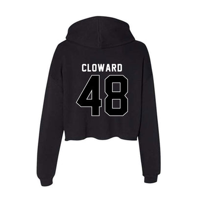 Utah - NCAA Football : Alex Cloward - Women's Crop Fleece Hoodie-1