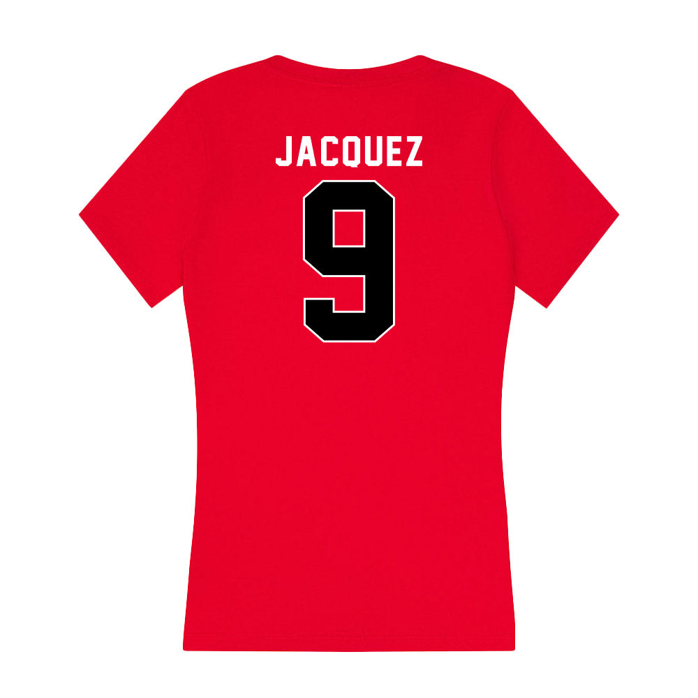 Utah - NCAA Softball : Sophie Jacquez - Women's V-Neck T-Shirt-1