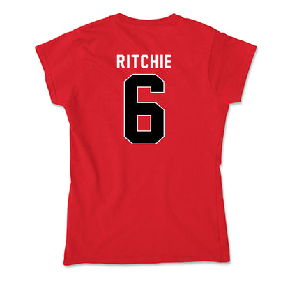 Utah - NCAA Football : Nate Ritchie - Soft Style Women’s T-Shirt-1