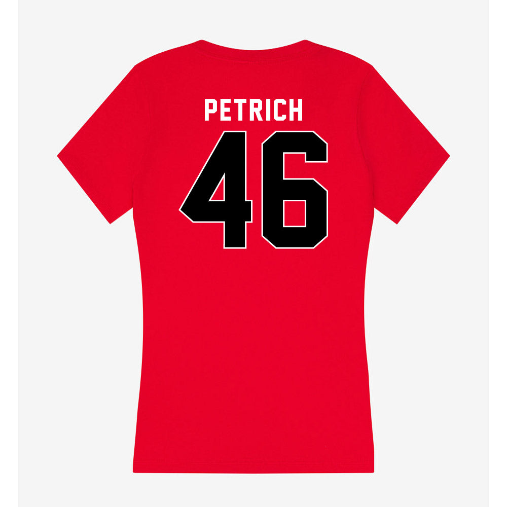 Utah - NCAA Football : Robert Petrich - Women's V-Neck T-Shirt-1