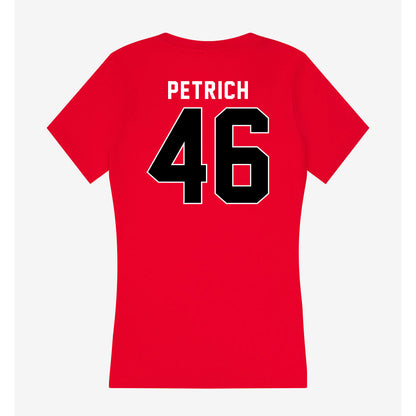 Utah - NCAA Football : Robert Petrich - Women's V-Neck T-Shirt-1