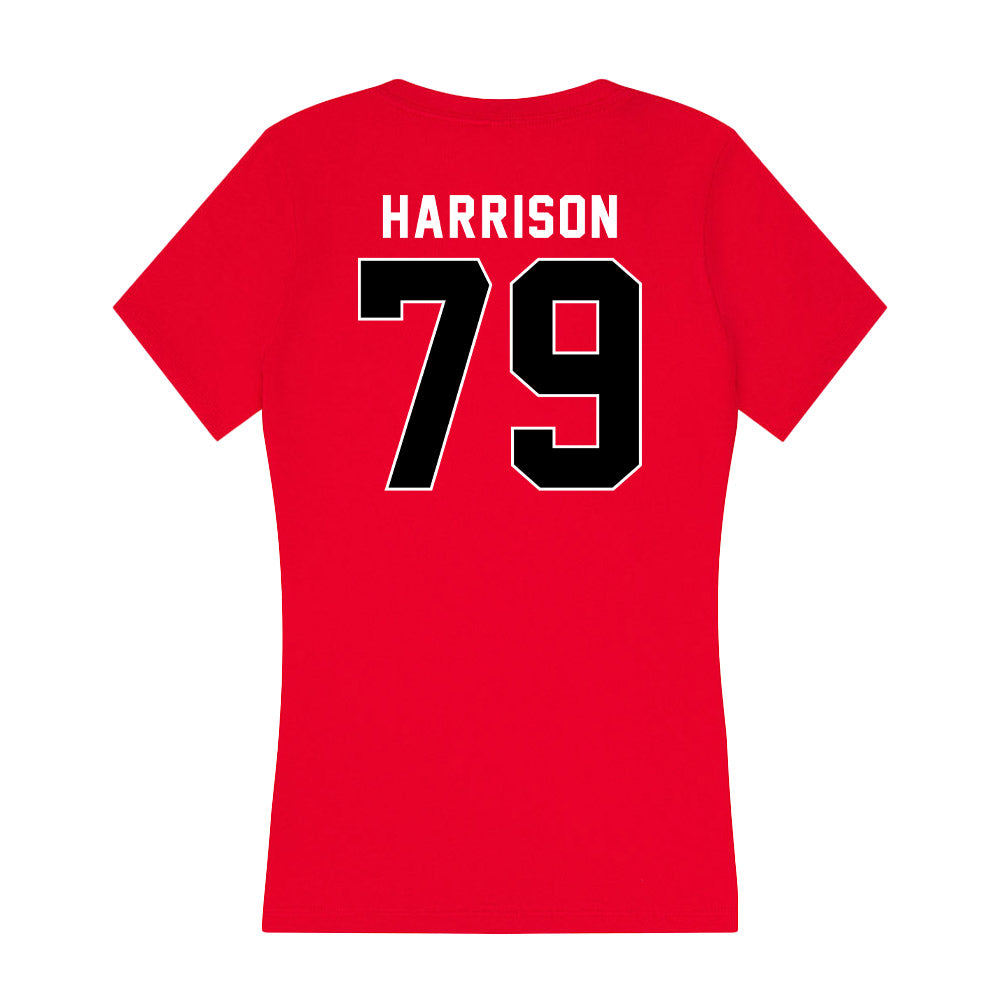Utah - NCAA Football : Alex Harrison - Women's V-Neck T-Shirt-1
