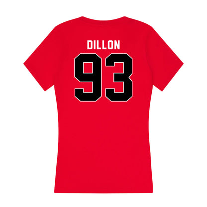 Utah - NCAA Football : Kash Dillon - Women's V-Neck T-Shirt-1