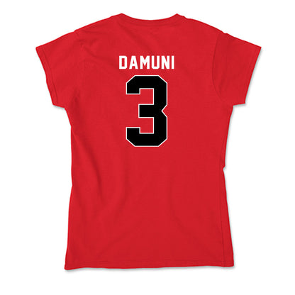 Utah - NCAA Football : Levani Damuni - Soft Style Women’s T-Shirt-1
