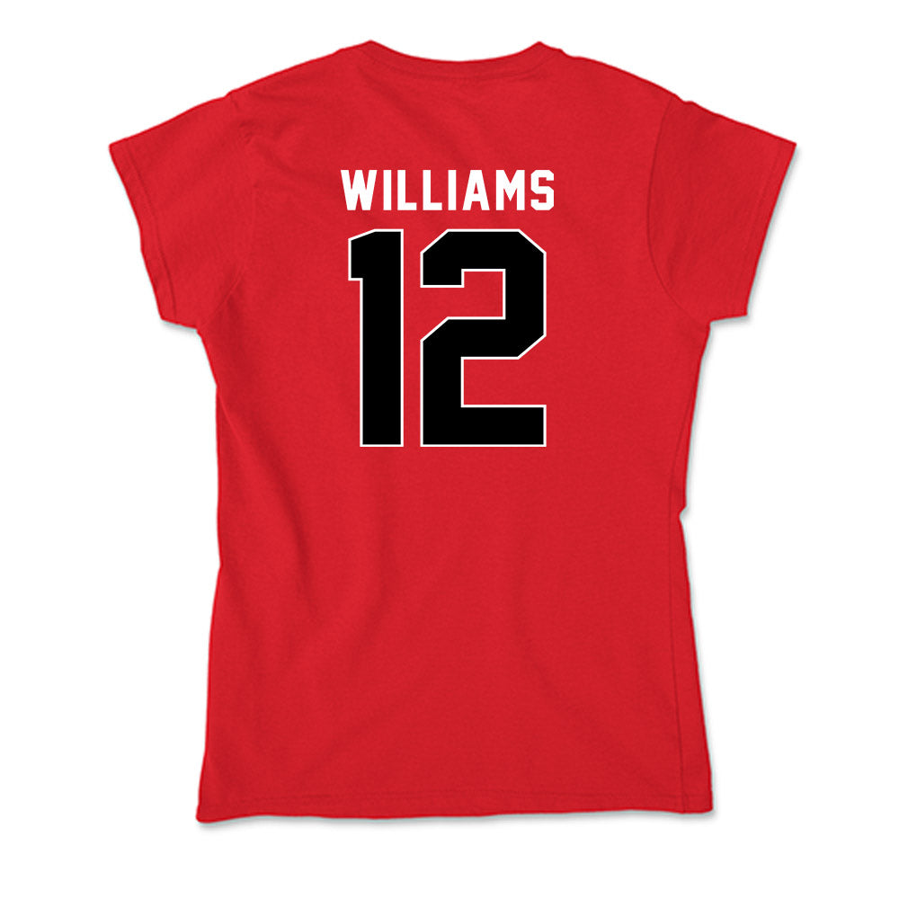 Utah - NCAA Football : Zacharyus Williams - Soft Style Women’s T-Shirt-1