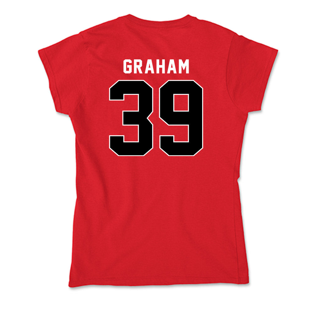 Utah - NCAA Baseball : Seth Graham - Soft Style Women’s T-Shirt-1