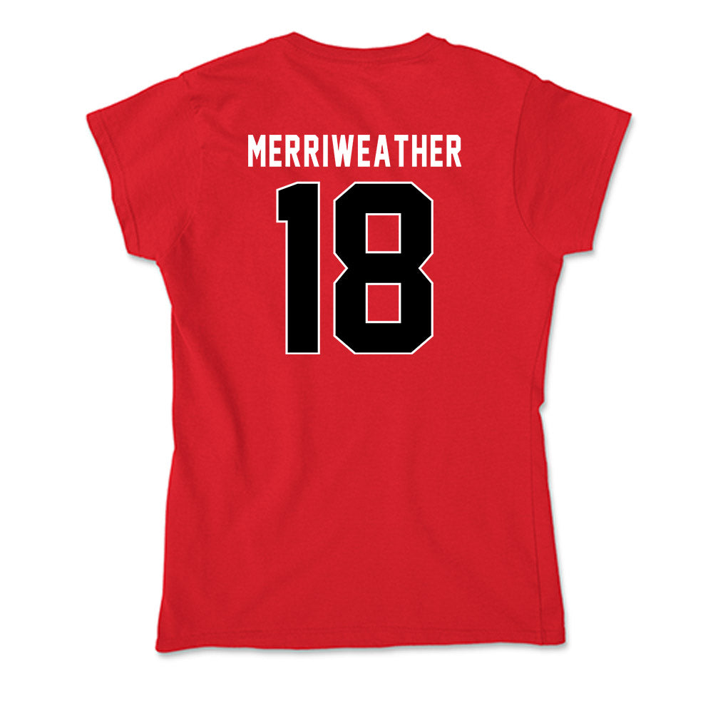 Utah - NCAA Football : Tobias Merriweather - Soft Style Women’s T-Shirt-1