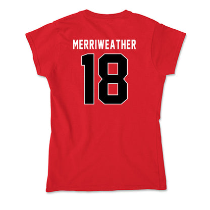 Utah - NCAA Football : Tobias Merriweather - Soft Style Women’s T-Shirt-1