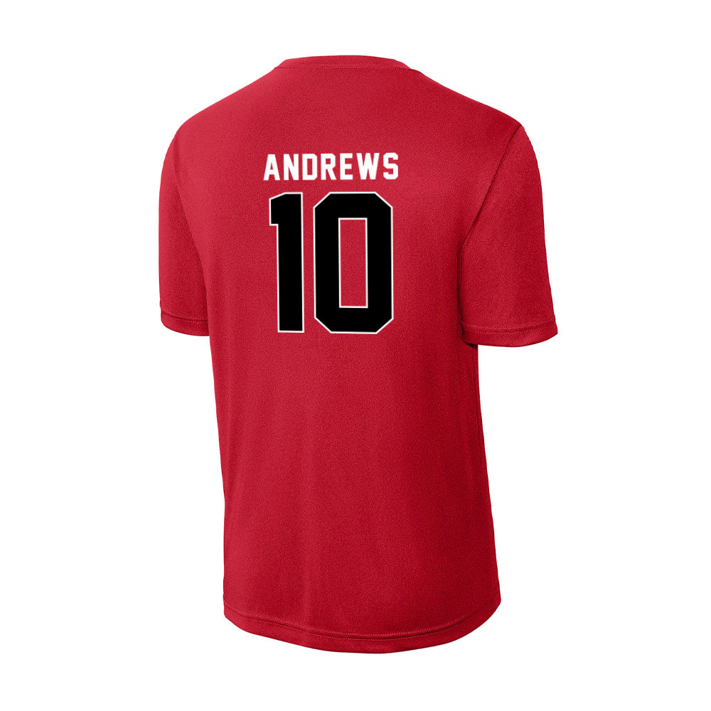 Utah - NCAA Football : Hunter Andrews - Activewear T-Shirt-1