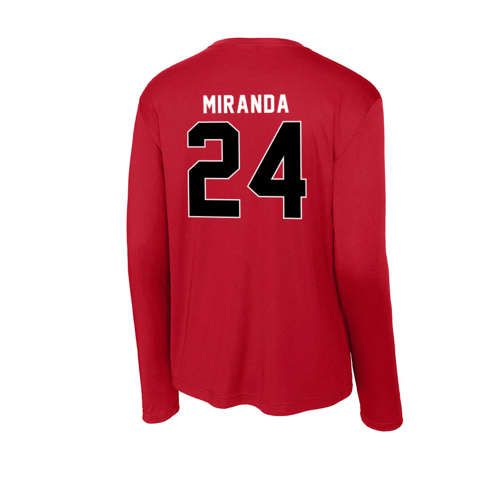 Utah - NCAA Softball : Raci Miranda - Activewear Long Sleeve T-Shirt-1