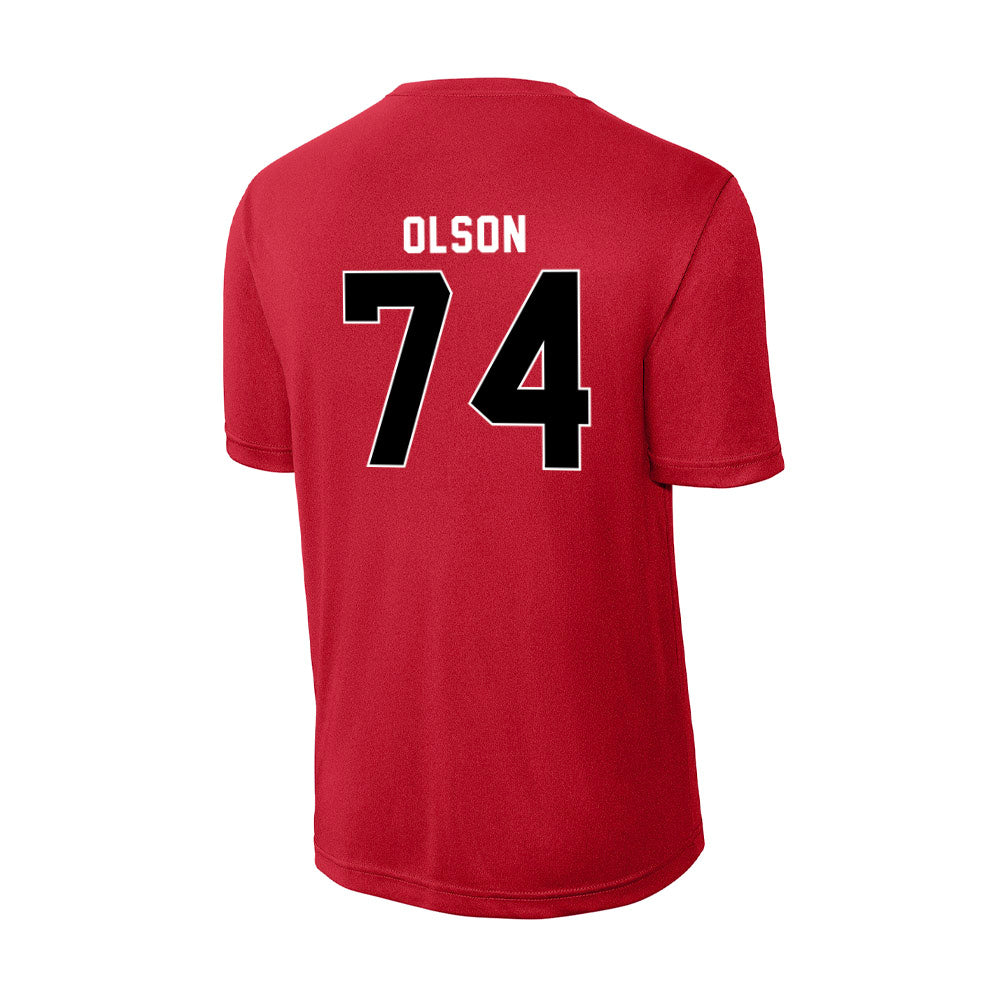 Utah - NCAA Football : Keith Olson - Activewear T-Shirt-1