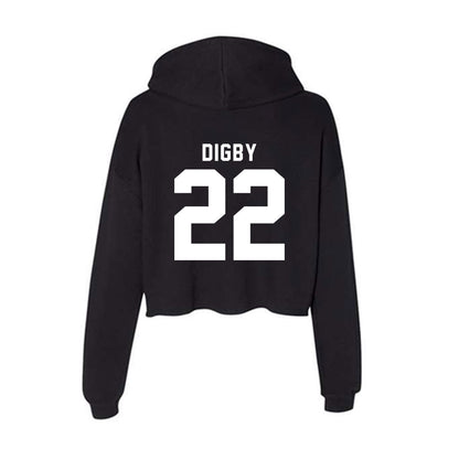 Georgia - NCAA Softball : Emily Digby - Women's Crop Fleece Hoodie-1