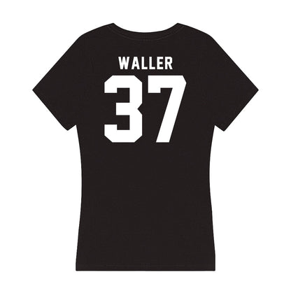 Georgia - NCAA Football : Henry Waller - Women's V-Neck T-Shirt-1