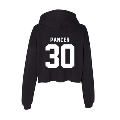 Georgia - NCAA Baseball : Brandt pancer - Women's Crop Fleece Hoodie-1