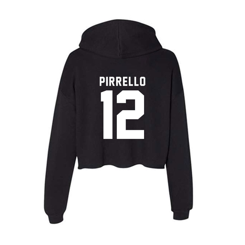 Georgia - NCAA Women's Soccer : Madeline Pirrello - Women's Crop Fleece Hoodie-1