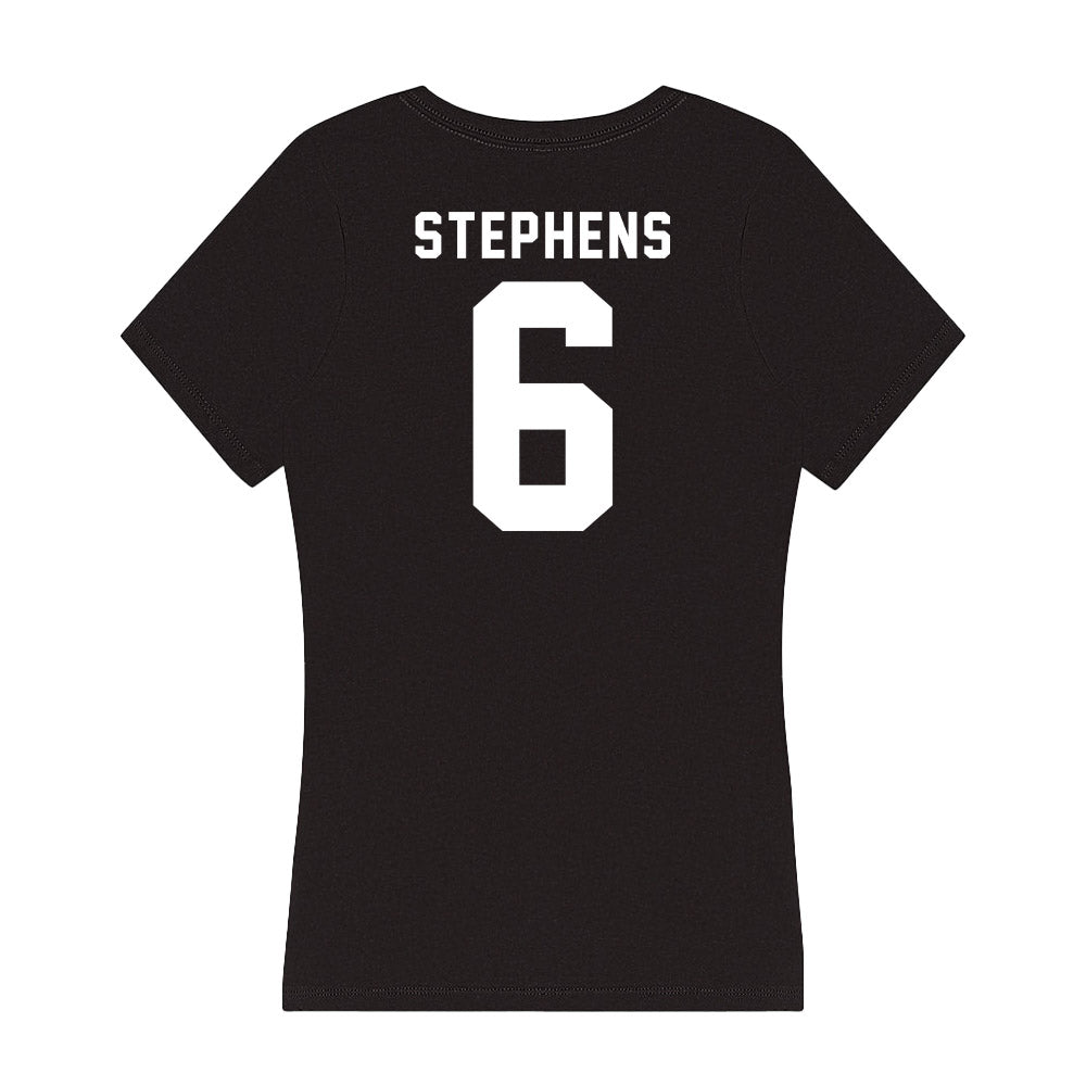 Georgia - NCAA Baseball : Jordan Stephens - Women's V-Neck T-Shirt-1