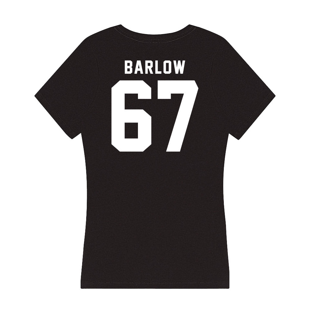 Georgia - NCAA Football : Clinton Barlow - Women's V-Neck T-Shirt-1