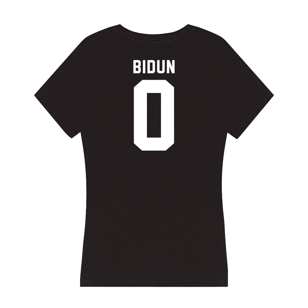 Georgia - NCAA Women's Soccer : Nicole Bidun - Women's V-Neck T-Shirt-1