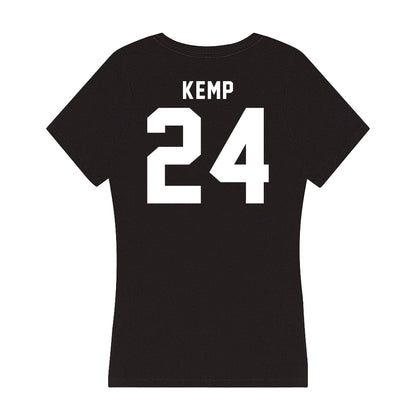 Georgia - NCAA Women's Volleyball : Kendal Kemp - Women's V-Neck T-Shirt-1